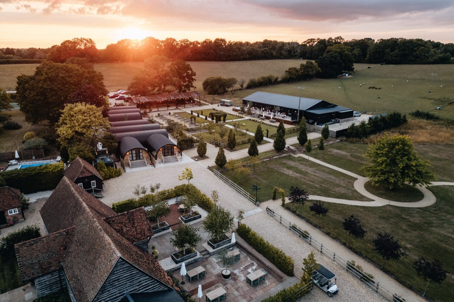 Silchester Farm wedding photography