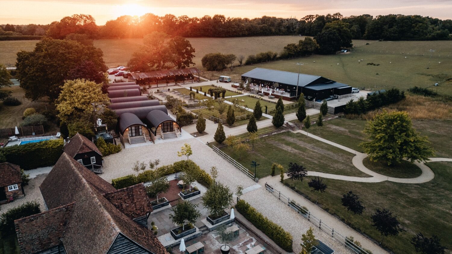 Silchester Farm wedding photography